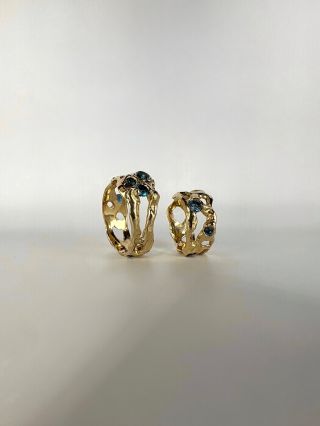 Snubní prsteny pro Evu a Ladislava. 14kt zlato a celkem dvanáct topazů. Děkuji za důvěru a jednu z nejkrásnějších a...